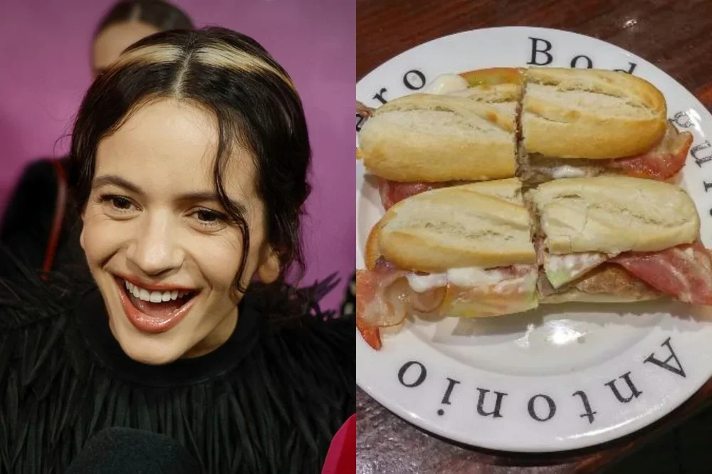 Rosalía y un 'piripi'.